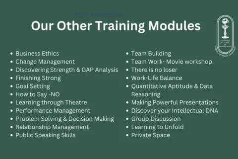 Our Other Training Modules